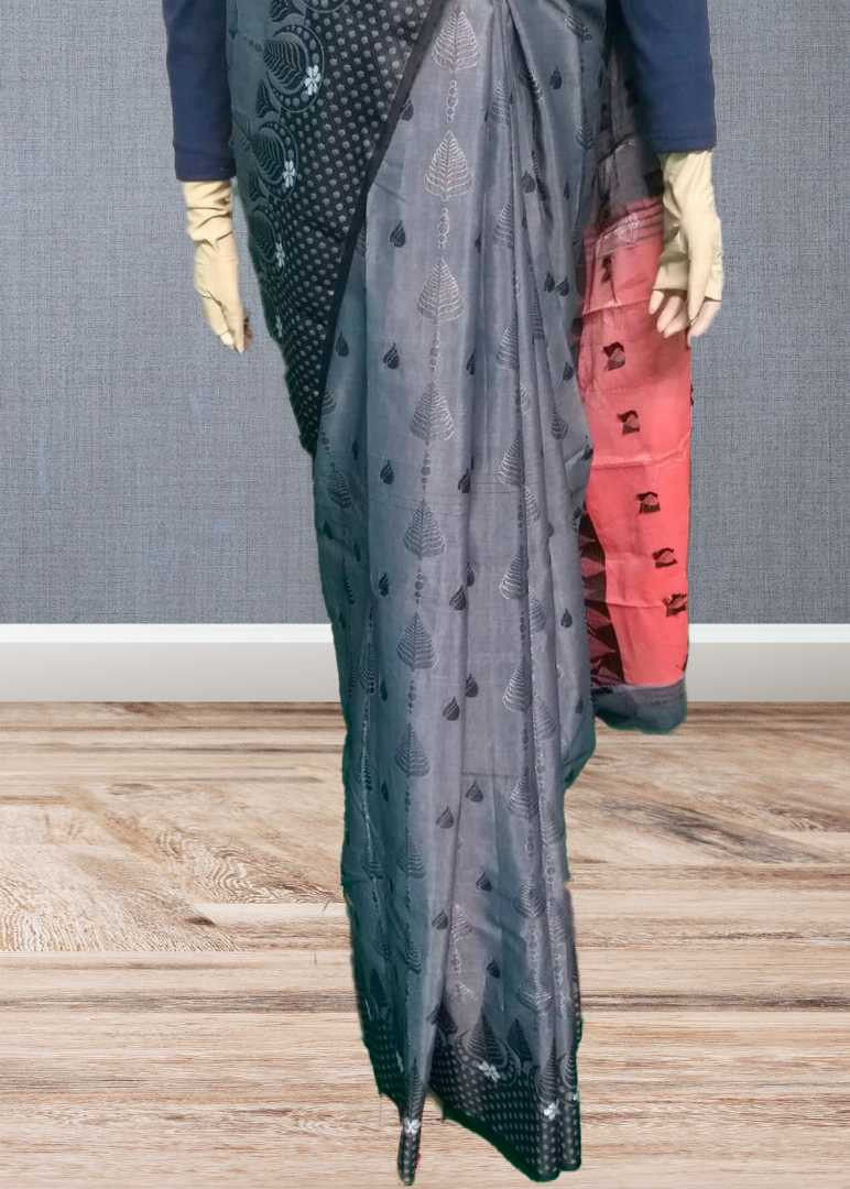 বাংলাদেশি,হাতের,ব্রুনাই,করা,তাঁতের,শাড়ি,প্রিমিয়াম শাড়ি,হাতের কাজ,ফুলের প্যাটার্ন