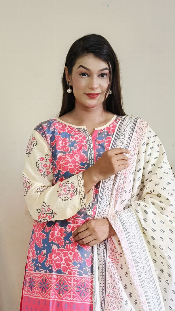 স্ল্যাব কটন থ্রি পিস, প্রিমিয়াম থ্রি পিস, টেবিল প্রিন্ট থ্রি পিস, কম্পিউটার এমব্রয়ডারি, মেয়েদের থ্রি পিস, থ্রি পিস কালেকশন, কটন থ্রি পিস, ladies three piece, premium three piece, slab cotton three piece, table print three piece, computer embroidery three piece, ladies fashion, MBR BD